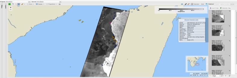 navios e portos PROJETO COPERNICUS Imagens de