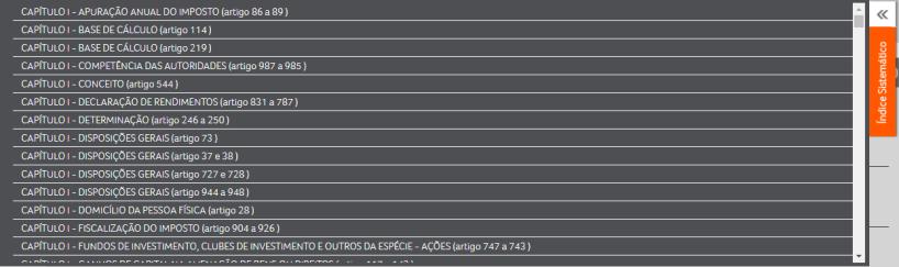 sobre normas correlatas da legislação do Imposto de Renda e sobre normas que revogam ou alteram dispositivos