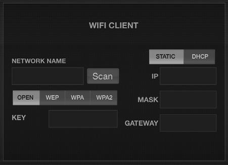 You may view or change the network preferences for these on any of the remote control applications on the Setup/ Network page.