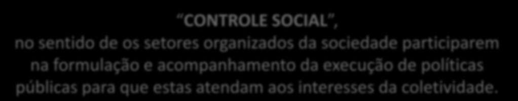 E o que temos a dizer sobre PARTICIPAÇÃO?