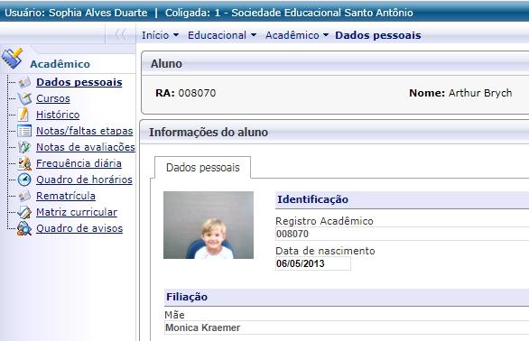 Rematrícula Online Alunos que estão com alguma pendência financeira não poderão realizar o processo de rematrícula através do Portal.