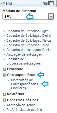 15 3 Correspondências circulares Após o cadastro de uma correspondência circular, conforme Cadastro de