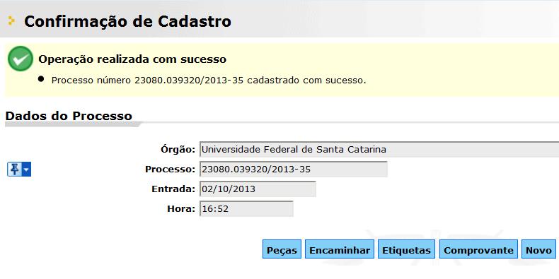 6 Dica Ao clicar no ícone o sistema salvará