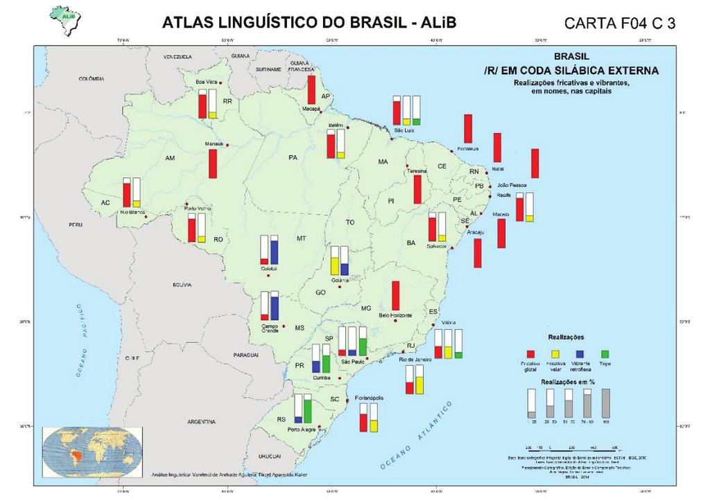 70 A fala nordestina: entre a sociolinguística e a dialetologia 2.