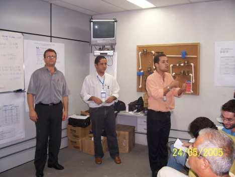 formando treinadores, agentes de campo e técnicos