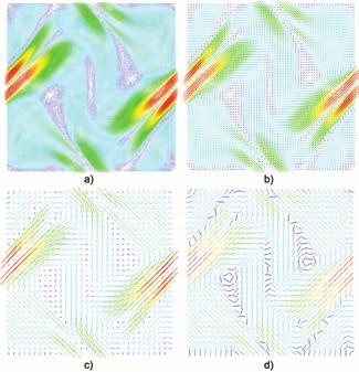 Técnicas de Visualização de Fluidos Figura: Visualização do campo de velocidade com diferentes amostragem de