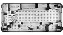 Alumínio 7075-t6 Norma ASTM B211 71070491 Bandeja para barra telescópica e chaves Alumínio 5052-H32; Alumínio 6061-T6; ou Alumínio 7075-t6 Norma ASTM B211 71070492 Bandeja para pinos e fios Alumínio