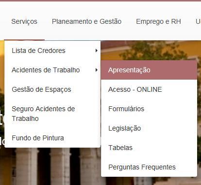 deseje consultar informação adicional, aceder a Serviços