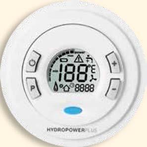 A temperatura exata Sendo termostáticos, os HydropowerPlus, permitem que a água quente seja fornecida exatamente à temperatura selecionada pelo utilizador.