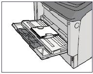 A Aficio SP 6330N emprega molas auxiliares para garantir uma alimentação confiável de mídia espessa.