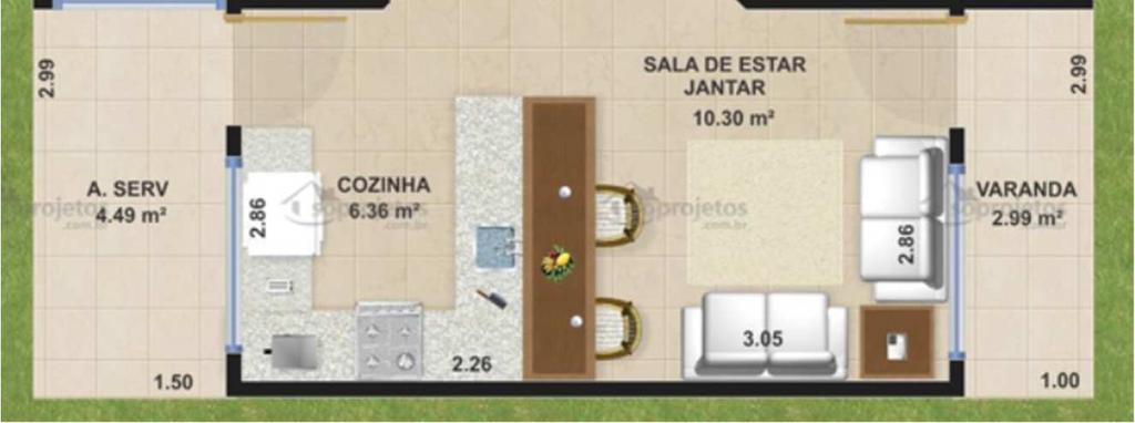 As figuras 21 e 22 apresentam o projeto modelo de projeto padrão para o método construtivo, porém, a