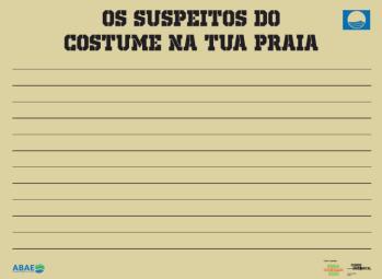 Os Suspeitos do Costume - Do Rio ao Mar, sem Lixo!