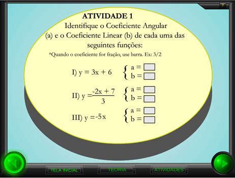 na Contemporaneidade: desafios e possibilidades Sociedade Brasileira d Figura 6 Atividades Algébricas Fonte: próprios autores Os alunos fizeram a Atividade 1 sem apresentar dúvidas.