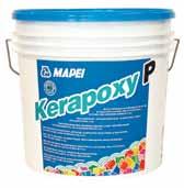 Kerapoxy P ESPECIFICAÇÕES DO PRODUTO Betumação de juntas com largura mínima de 3 mm, com aplicação de argamassa epoxídica antiácida, fácil de aplicar e limpar, classificada como RG (EN 13888),
