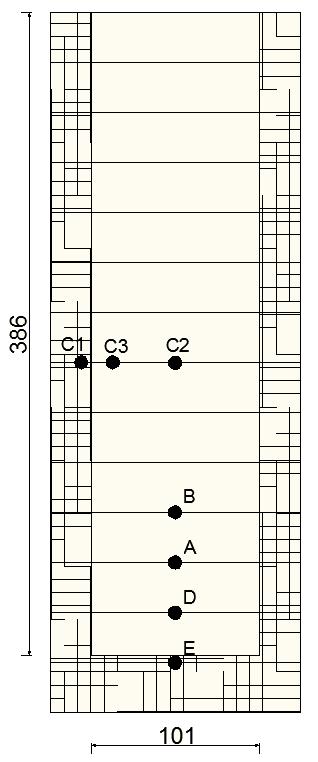 (b) A proposta do trabalho foi a utilização das propriedades térmicas de acordo com a proposta do método de cálculo avançado disponível na Eurocode 5 (EN 1995-1-2: