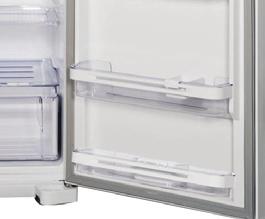 Substituição da Lâmpada Para substituir a lâmpada do seu Refrigerador, proceda da seguinte maneira: 1. Desligue o plugue da tomada. 2. Puxe a região indicada da tampa para baixo e remova- -a. 3.