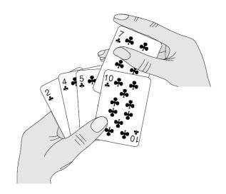 Algoritmo Insertion Sort 27 Também conhecido como ordenação por inserção Similar a ordenação de cartas de baralho com as mãos Pegue uma carta de cada vez e a insira em seu devido lugar, sempre