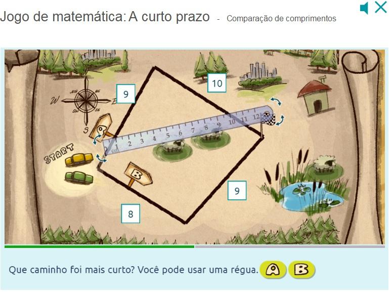 8 Di ga: Agora precisamos calcular o comprimento de cada pista. P e rgunt e : Qual é o comprimento da pista A?