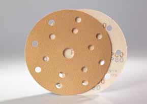 Discos de lija Discos de lixa Abrasivos flexibles Abrasivos flexíveis Disco de lija sujeción velcro Discos com velcro BS241 - PAPEL LATEX (A/O) Diám.
