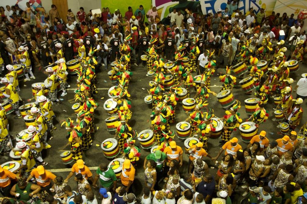 Fotografia: Bloco de Carnaval em