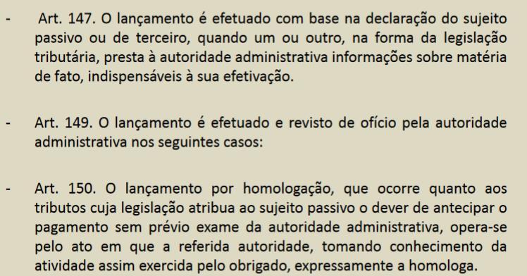 Dispositivos legais dos