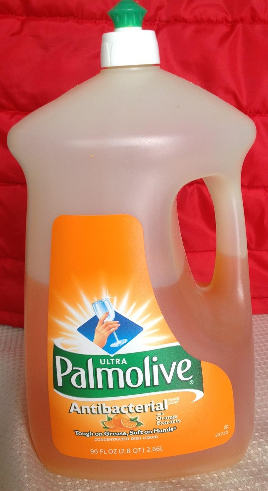 Ultra PALMOLIVE Lava louças / Lava Mãos Concentrado - Bactericida - Com Extratos de Laranja - Duro (forte)