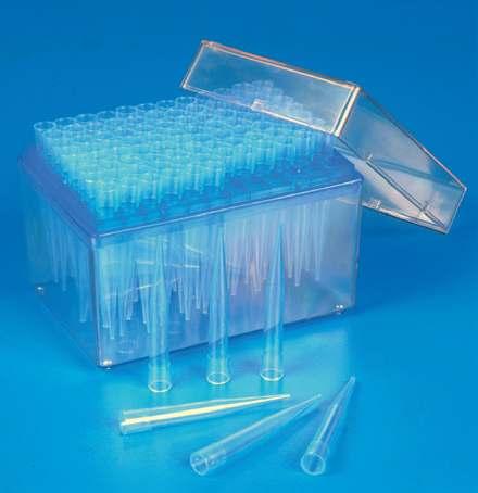 120 ARTÍCULOS DESECHABLES DISPOSABLE ITEMS ARTIGOS DESCARTÁVEL CAPACIDAD 0,5-10 μl PC/ Compatibilidad: Kartell, Eppendorf, Socorex, Hamilton Rack in policarbonato contenenti puntali in.