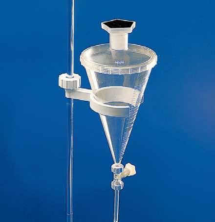 These crystal clear volumetric flasks create no meniscus so final readings are easy. Calibrated gravimetrically at 20 C. Thick walls eliminate distortion. Thin necks make final measurement precise.