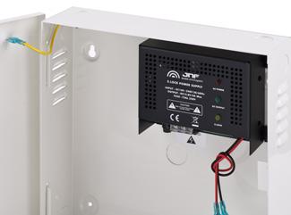 Easy Standalone I/1383 IN.28.111 Fonte de alimentação com sistema UPS de emergência. Permite corrente contínua com duração de 24 horas Corrente de entrada 110 / 230 VAC. Corrente de saída 12VDC.