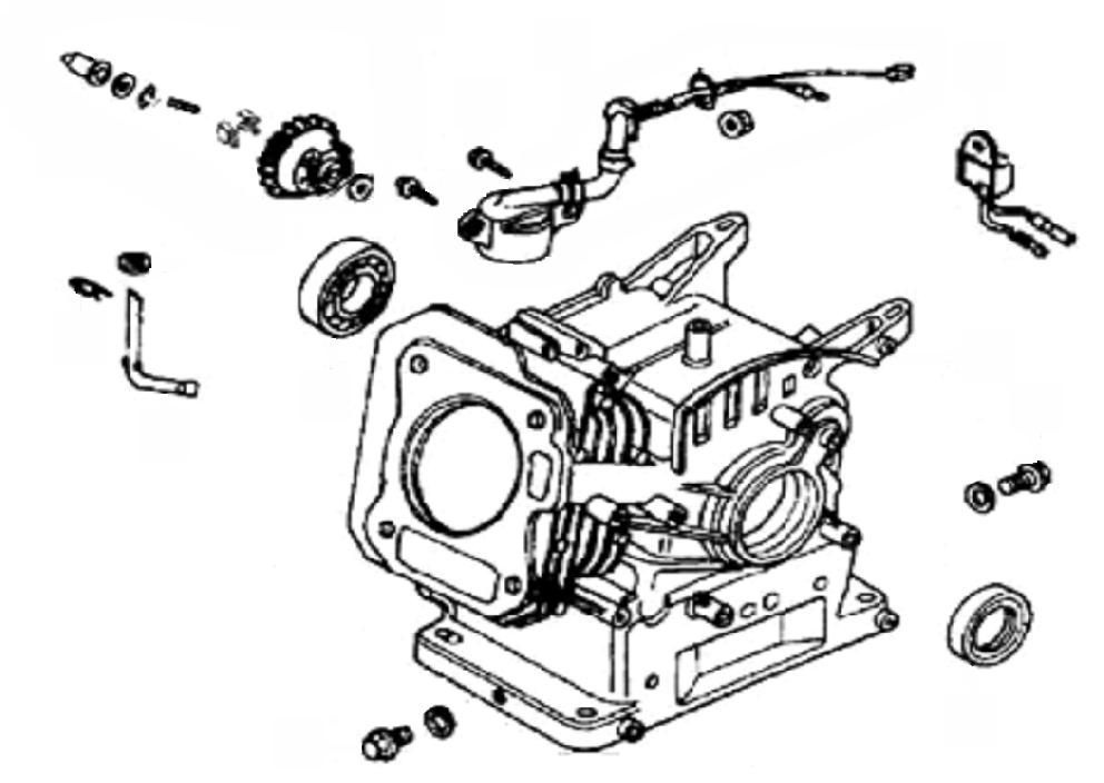 MOTOR GASOLINA - BFG. cv. e cv. 0.