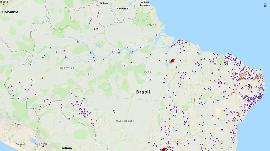 Chamada RESULTADO FINAL Pública Municípios inscritos: 1101 Procel Reluz 01/2017 Municípios que encaminharam proposta: 132 Municípios habilitados: 22 1101