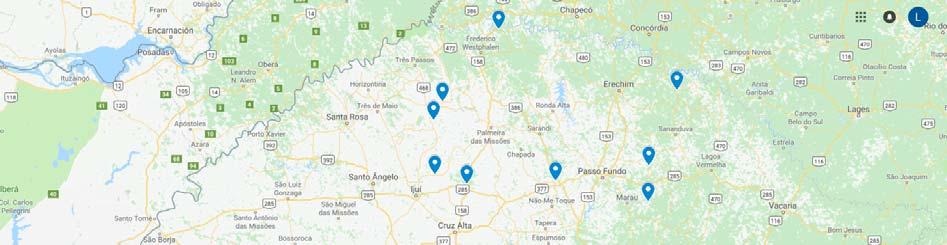 Chamada Pública PROPOSTAS: Rio Grande do Sul Municípios que encaminharam proposta: 20 Procel Reluz 01/2017