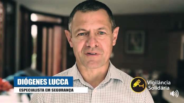 Depoimento Assista o vídeo do Coronel Diógenes Lucca, especialista e comentarista de segurança na rede Globo e Rádio CBN.