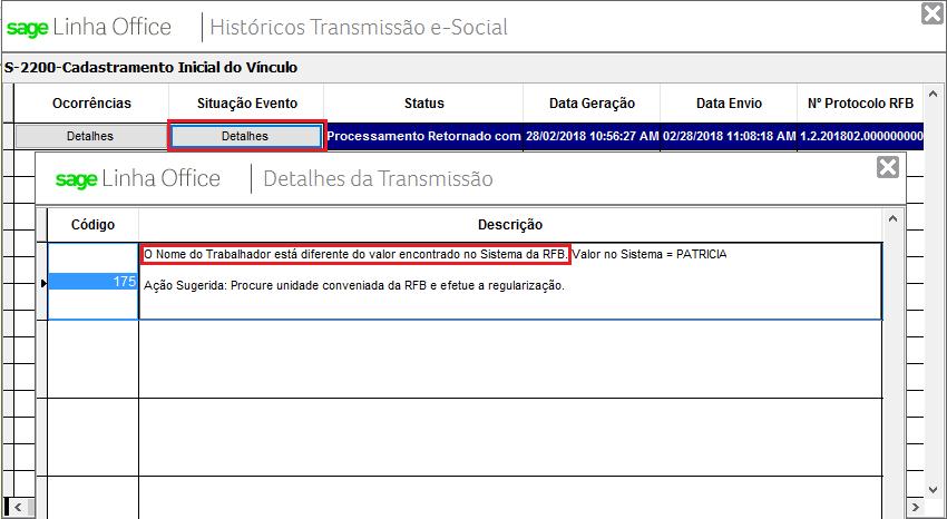 Depois de processado tudo com sucesso (todos registros com status verde), nenhuma outa ação é necessária nesta rotina e