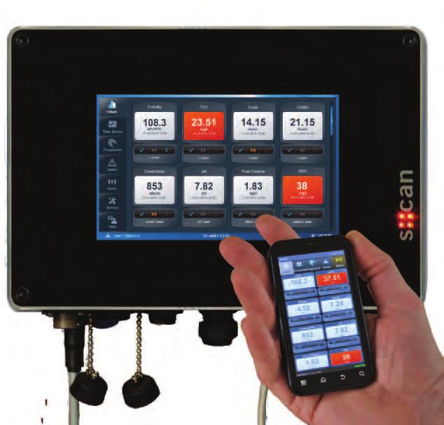 Controlador e software con::cube O con::cube é um terminal compacto, potente e versátil para a aquisição de dados e para o controle da estação.