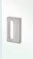 Conchas para vidro / Flush handles for glass / Cazoletas para cristal