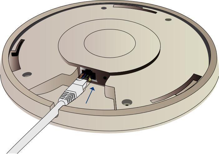 UniFi AP/AP-LR User Guide Capítulo 2: Instalação Capítulo 2: Instalação Abaixo está uma visão geral das conexões Power over Ethernet.