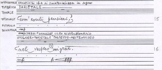 A presença da partitura detalhada possibilita ao ator retomar um texto montado há dois, cinco, dez anos, recuperando as propostas sugeridas na época.