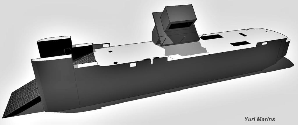 MARINS,Y. O. Caracterização e estudo comportamental da ictiofauna associada ao naufrágio Gon... 30 e preparado com diversas aberturas no casco.