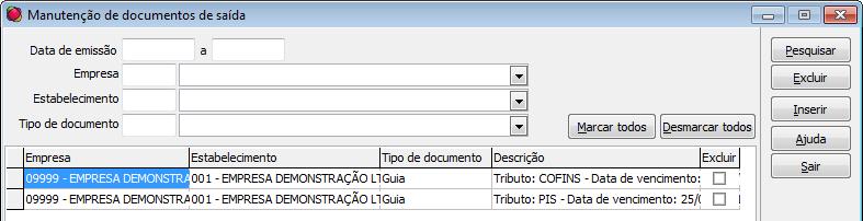 O sistema apenas pedirá a confirmação desta ação e gerará os documentos para posterior emissão do protocolo.