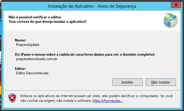 1. PREPARAUpdateGP O PREPARAUpdate é o aplicativo responsável por algumas configurações da unidade, tais como: realizar a autenticação das máquinas, instalação de cursos, liberação provisória dos