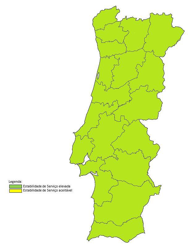 Figura 50 Mapa da Estabilidade de