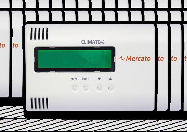 Recursos e benefícios Sensor de temperautura incorporado