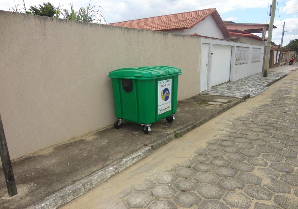 Foto 02: PEV na Rua para a Coleta Seletiva no