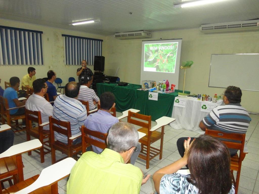 RELATÓRIO FOTOGRÁFICO PALESTRA DE SENSIBILIZAÇÃO DE MORADORES, VEREADORES,