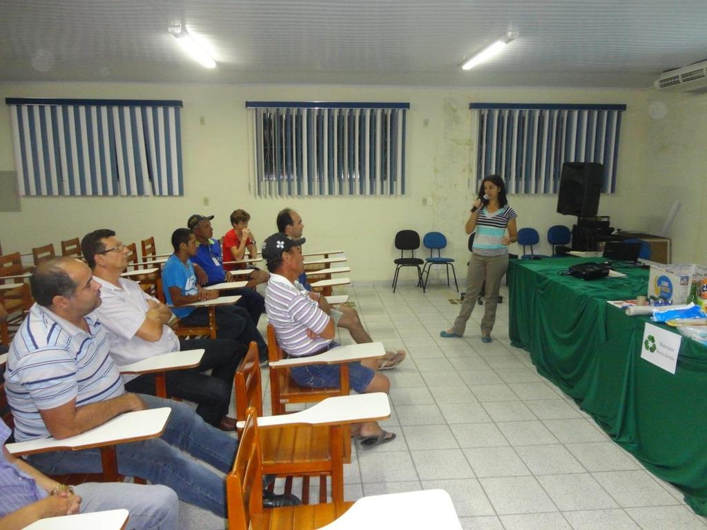 Foto 05: Momento de debates, Informações e Opiniões para aplicação