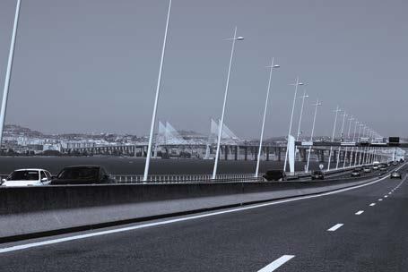 Pontes Sistema DANOCOAT especialmente formulado para impermeabilização de tabuleiros de pontes e viadutos.