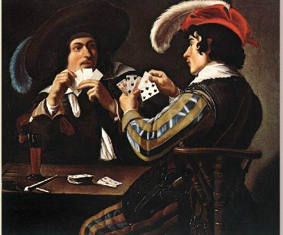 Foi exatamente a partir dos jogos de azar que no século XVII surge um ramo da Matemática, que mais tarde se