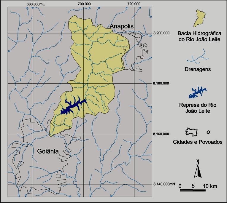 NOTAS SOBRE OS SOLOS DA BACIA HIDROGRÁFICA DO RIBEIRÃO JOÃO LEITE Liliam Rodrigues Ferreira¹, Homero Lacerda² ¹ Graduanda em Geografia, UnUCSEH-UEG, liliamrod@hotmail.