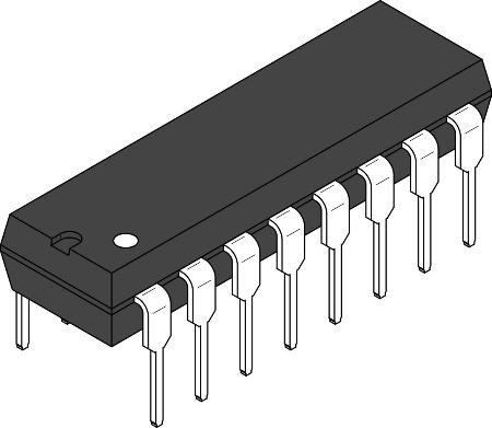 Figura 2.10: Circuito Integrado Uma protoboard (Figura 2.
